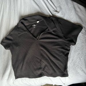 Collared sweater shirt